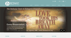 Desktop Screenshot of bethany-ag.org